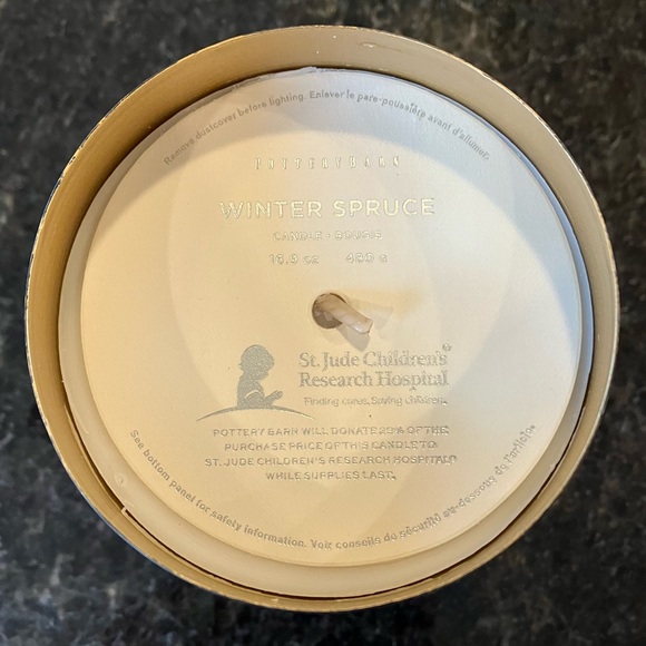 New Pottery Barn St. Jude Vintage Bell Candle - Winter Spruce, Holiday Decor - Picture 9 of 12